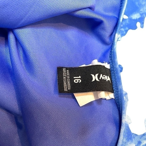 Tie Dye Hurley One Piece Swimsuit 💙 - Picture 9 of 9